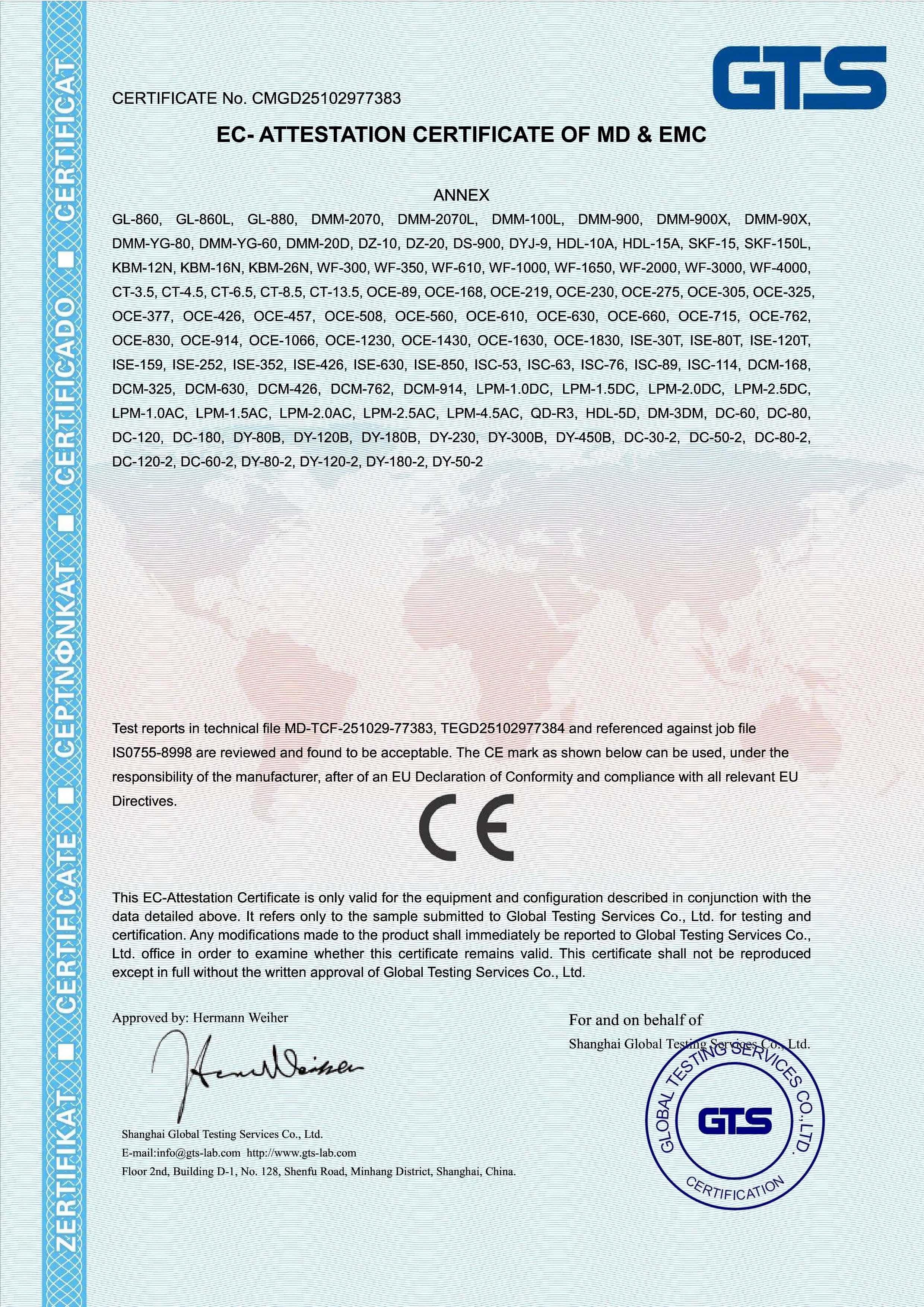 CE Certification